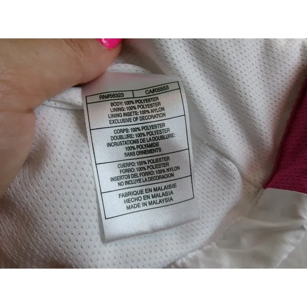Nike womens white/black/pink jacket and pants size small polyester - Picture 9 of 16